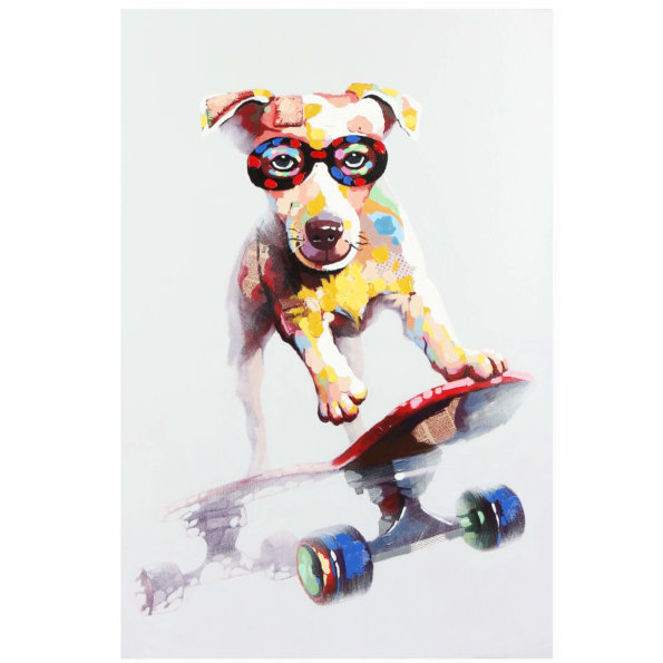 Картина Skating Dog